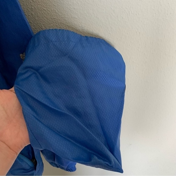 Sierra Designs Blue Packable Rain Jacket Small S - Picture 6 of 8